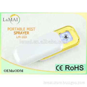 2015 mini facial steamer ionic face humidifier nano facial mist sprayer beauty equipemnt